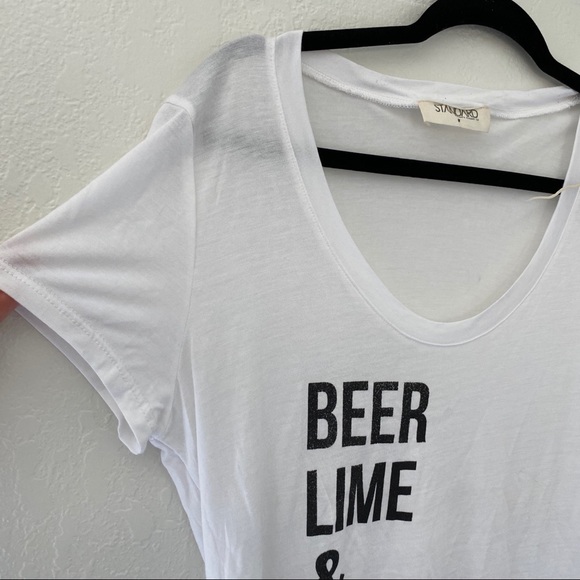Beer Lime & Tan Lines Tee - Picture 6 of 10